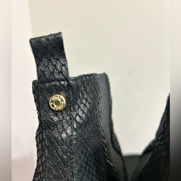 Jimmy Choo Ankle boots / Black / Snake Print / Size 39.5 IT - Picture 14 of 16